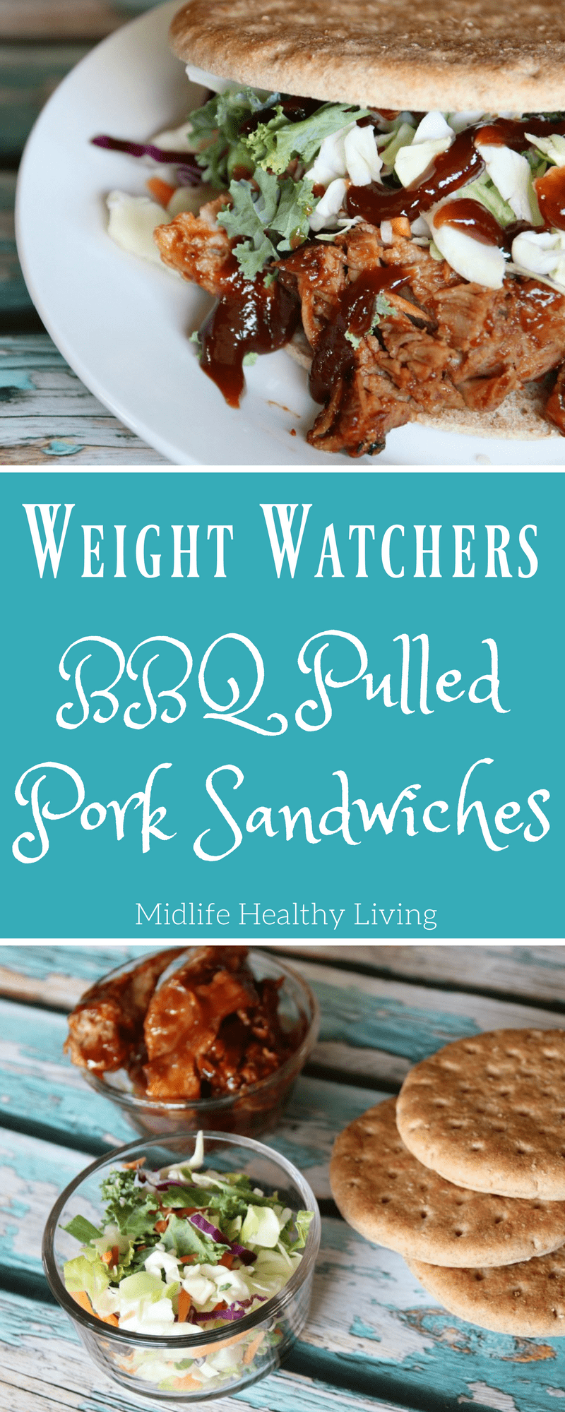 I am excited to share with you my Weight Watchers BBQ Pulled Pork Recipe. A delicious recipe simple to make with minimal ingredients!