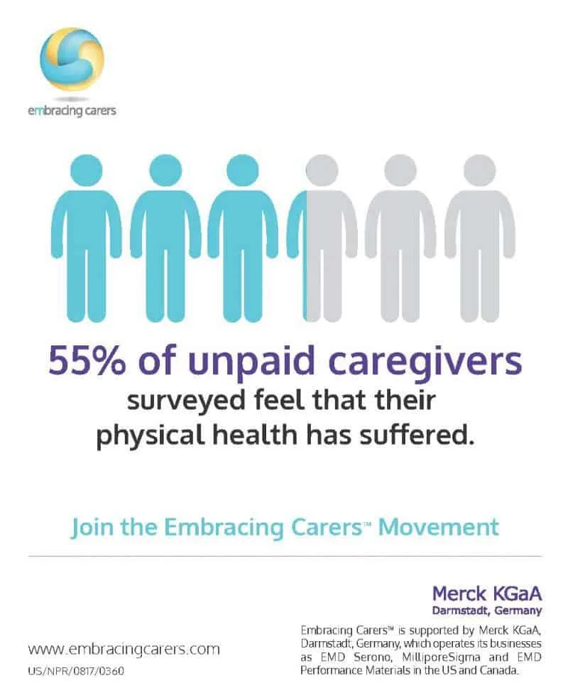 Taking on the role as unpaid caregivers can be rewarding and stressful at the same time. There is support for you. Spread the word to raise awareness. 
