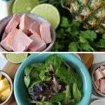 This Weight Watchers Tropical Ham Salad is so simple and only takes a few minutes to make. There is only 3 Weight Watchers Freestyle Smart Points in each serving!