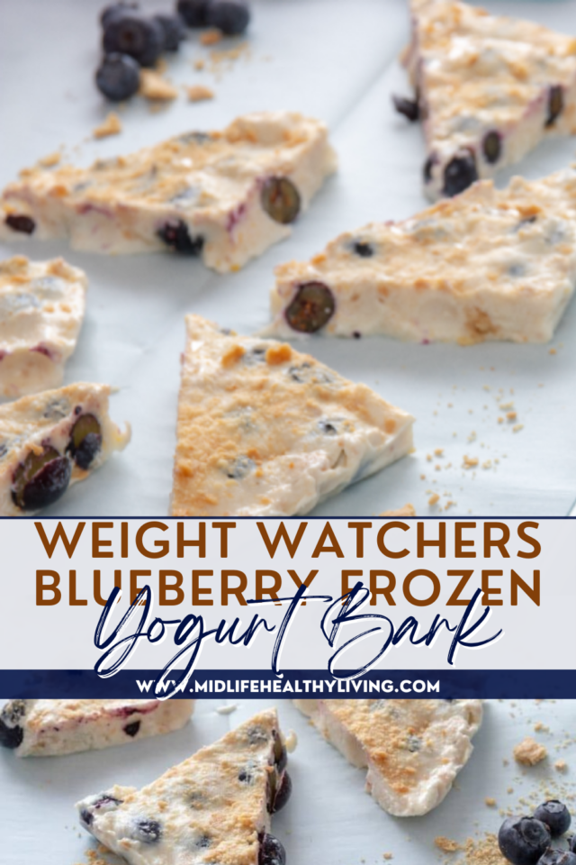 Weight Watchers Blueberry Frozen Yogurt Bark Recipe