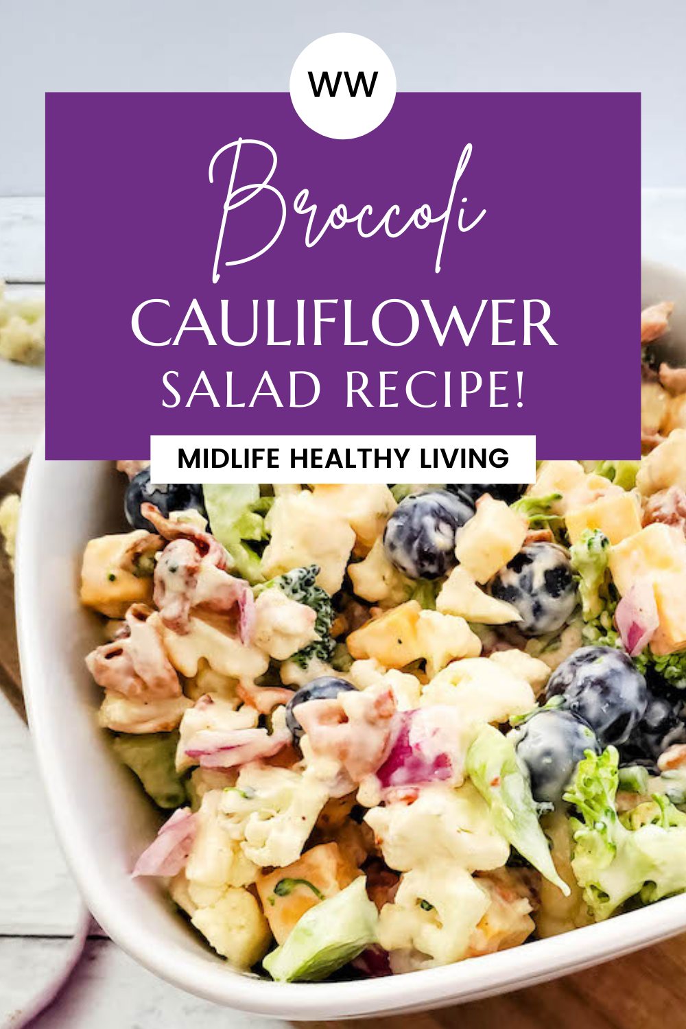 Weight Watchers Broccoli Salad Midlife Healthy Living Weight Watchers Broccoli Salad Midlife Healthy Living