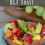 Weight Watchers BLT Toast is a great twist on the breakfast many of us eat: just eggs and toast. Just 3 Freestyle Smart Points per serving!