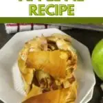 Pinterest image for Weight Watchers apple pie recipe