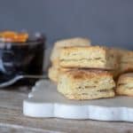 These Weight Watchers Homemade Buttermilk Biscuits are so good! There are 4 Weight Watchers Freestyle Smart Points in each serving.