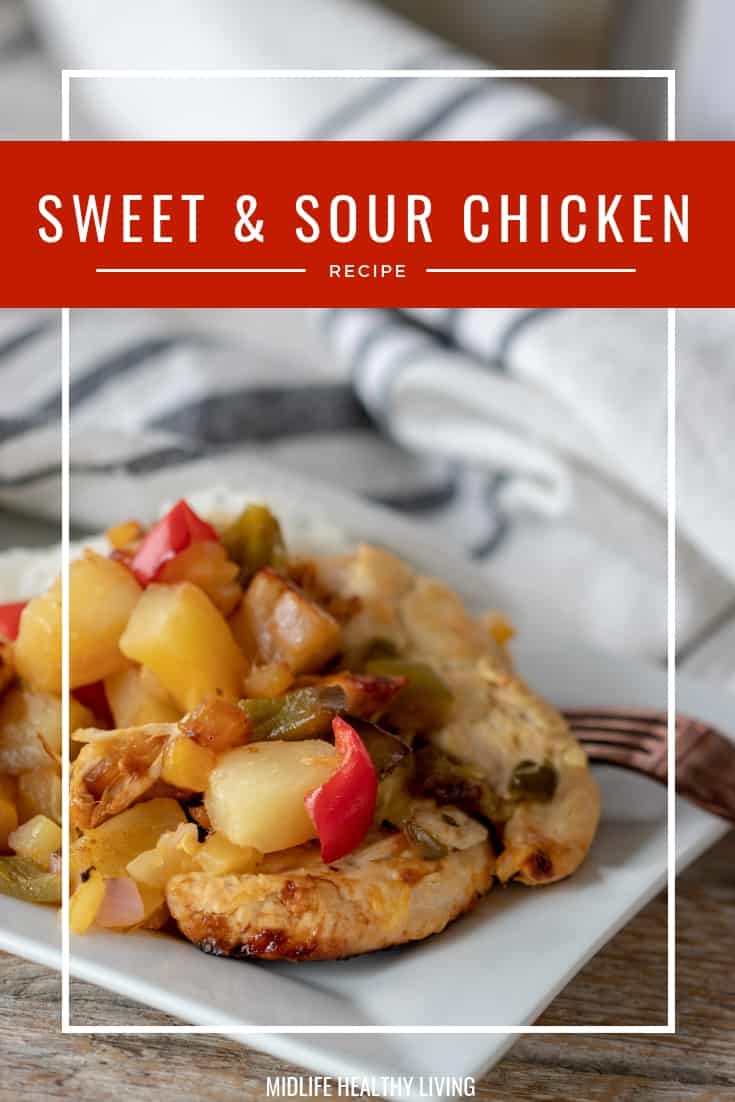 Instant Pot sweet and sour chicken is a delicious Weight Watchers dinner recipe. It is perfect for those days when your points are running low, it's also easy to meal prep!  #weightwatchers #instantpot #wwfreestyle #freestylerecipes #takeoutrecipes 