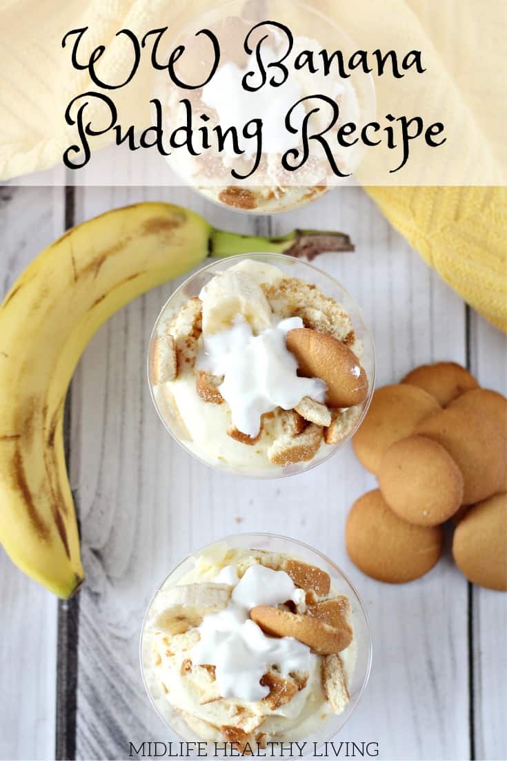 This Weight Watchers banana pudding recipe is easy to make and so delicious the whole family will love it. It's an indulgent healthy banana pudding recipe that is low in points and perfect for parties! 