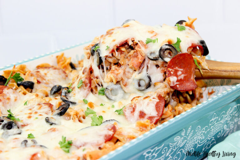 Weight Watchers Pepperoni Pizza Casserole Midlife Healthy Living