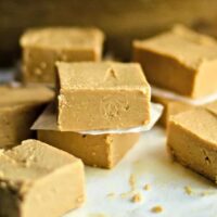 2 Ingredient Peanut Butter Fudge