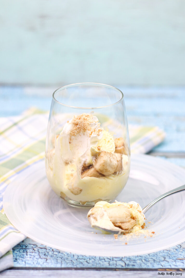The Easiest Healthy Banana Pudding