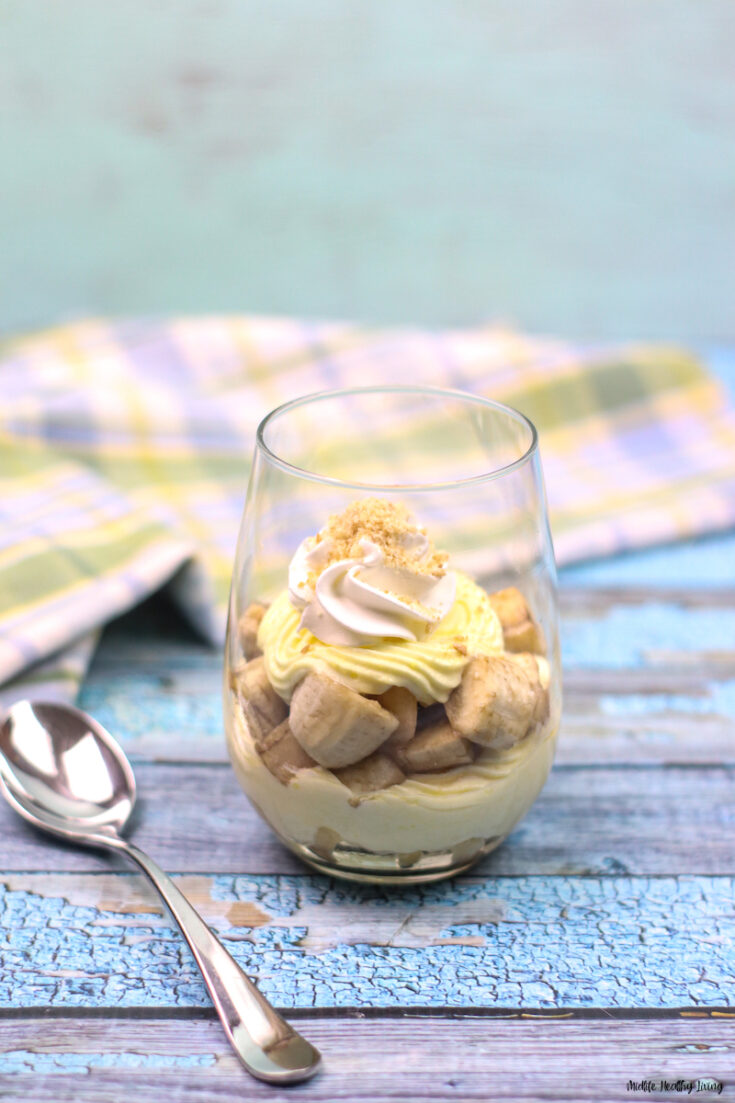 The Easiest Healthy Banana Pudding