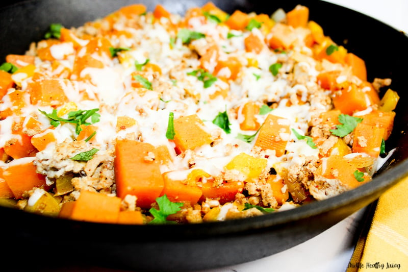 Weight Watchers Ground Turkey Sweet Potato Skillet