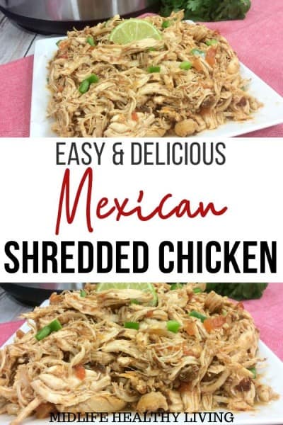 Instant Pot Mexican Shredded Chicken Recipe