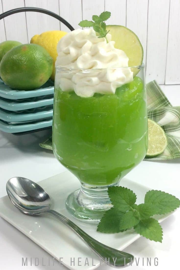 a dessert that is lime flavored and delicious