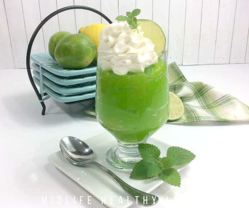 Sugar Free Lime Dessert for WW Images
