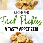 Another pin for air fryer pickles recipe for Weight Watchers
