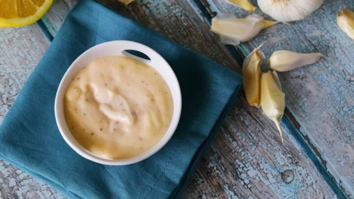 Homemade Garlic Aioli Recipe Lemon Garlic Aioli