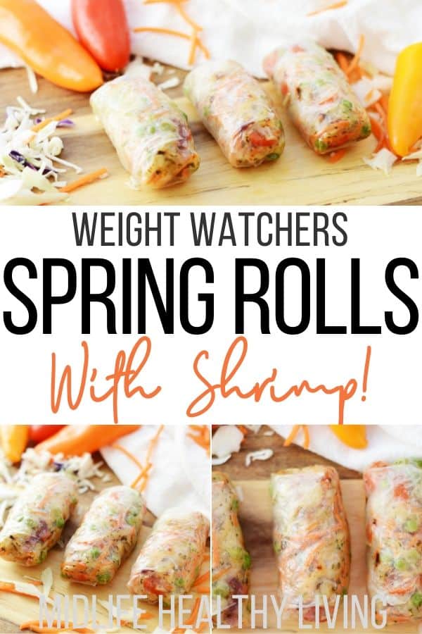 Pin for WW spring rolls with shrimp