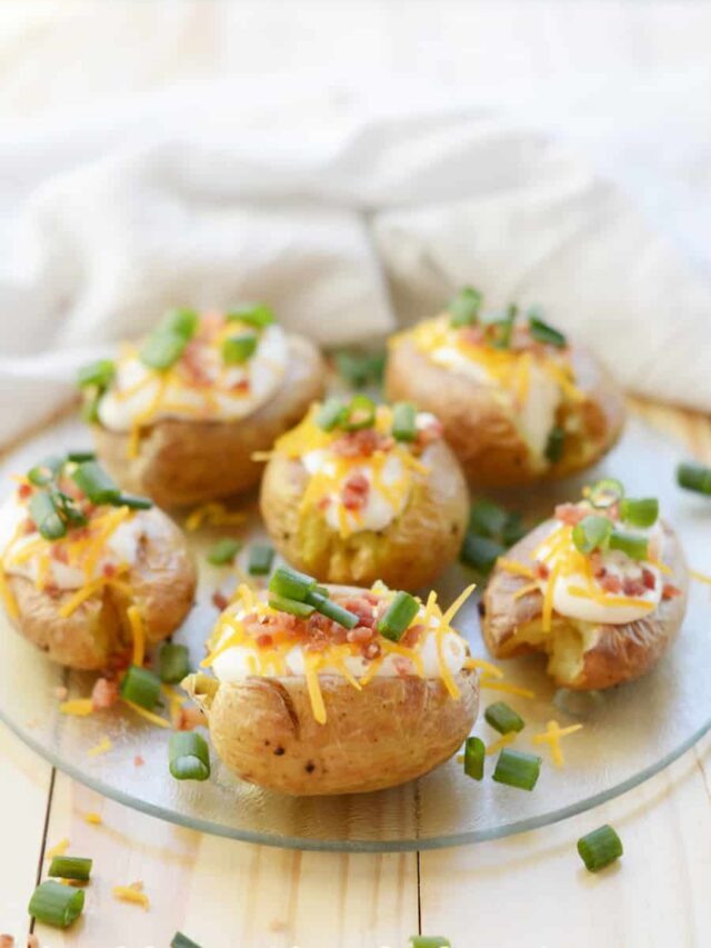Air Fryer Baked Potatoes Story