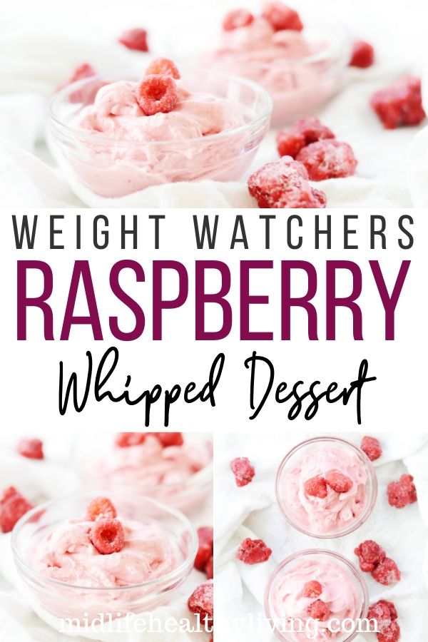 Another pin which shows the delicious dessert recipe with Raspberries all whipped up and ready to eat. 
