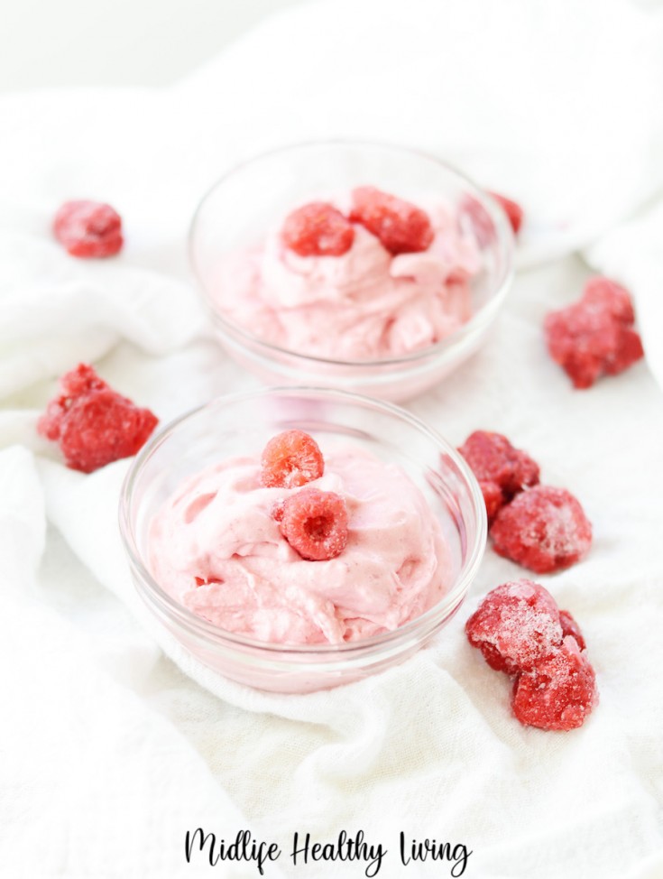 3 Ingredient Raspberry Dessert for Weight Watchers