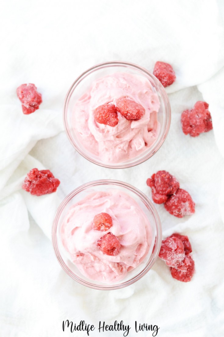 3 Ingredient Raspberry Dessert for Weight Watchers