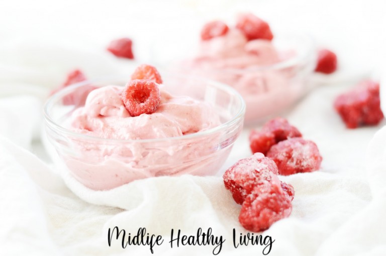 3 Ingredient Raspberry Dessert for Weight Watchers