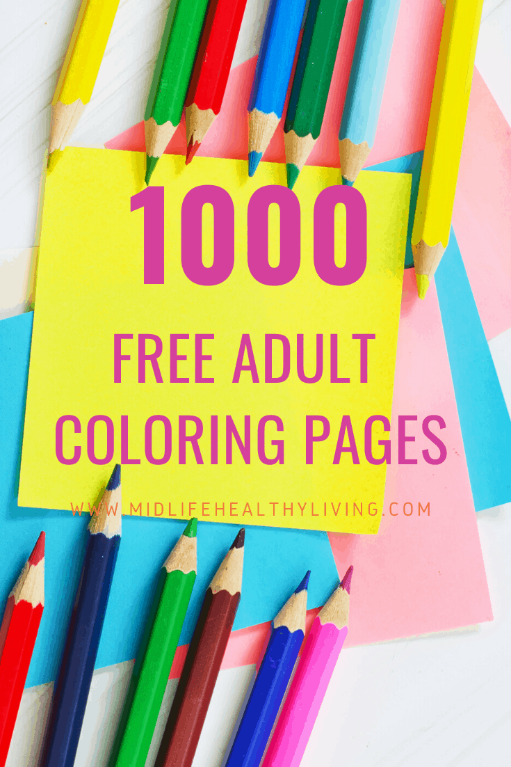 1000 Free Printable Adult Coloring Pages