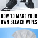 Making these DIY Bleach Wipes is quick and easy. You only need a few ingredients for homemade cleaning wipes. This is a great recipe to have on hand so you have wipes for cleaning when you need it.