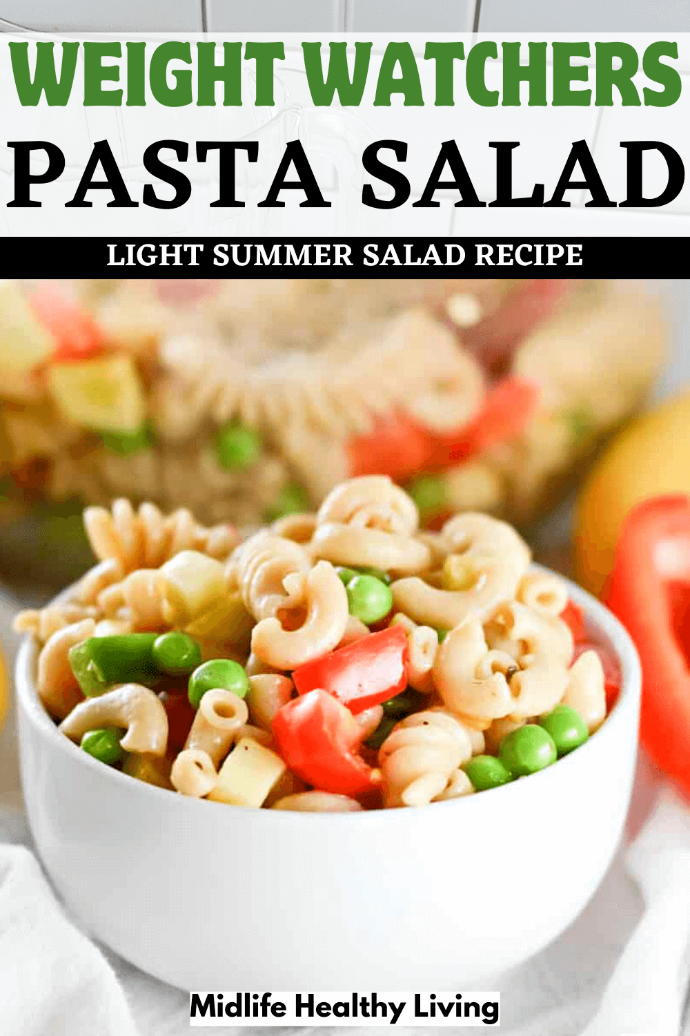 WW Pasta salad recipe