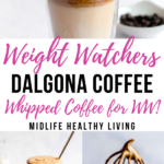 A pin showing the finished weight watchers whipped coffee!