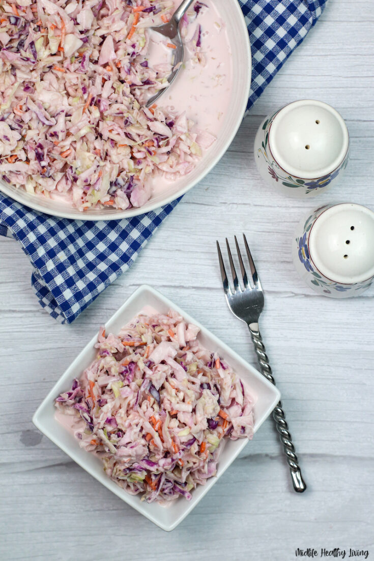 Easy Homemade Coleslaw Recipe