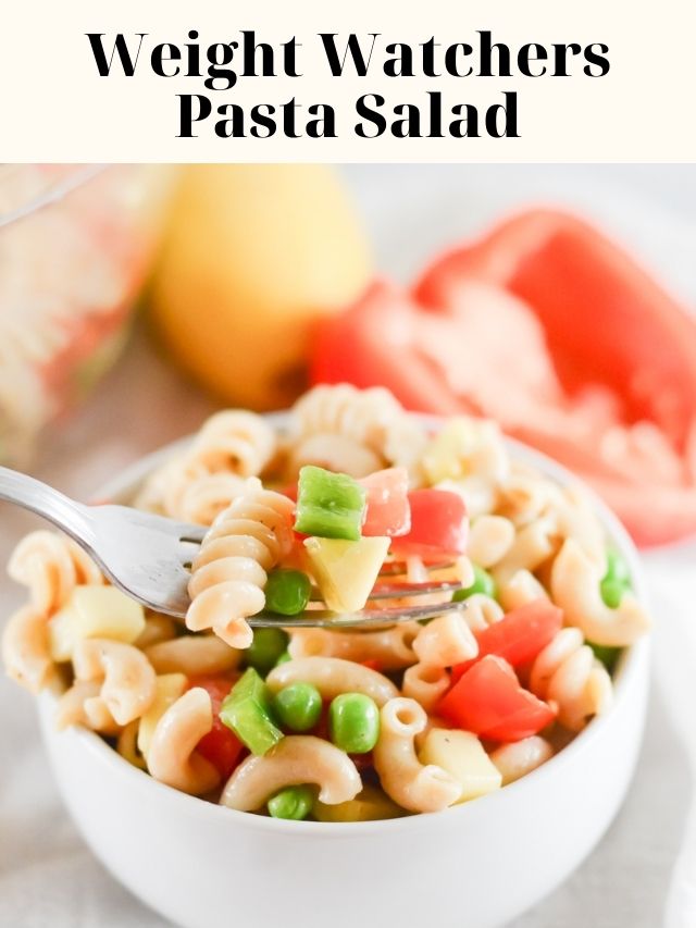 Weight Watchers Pasta Salad