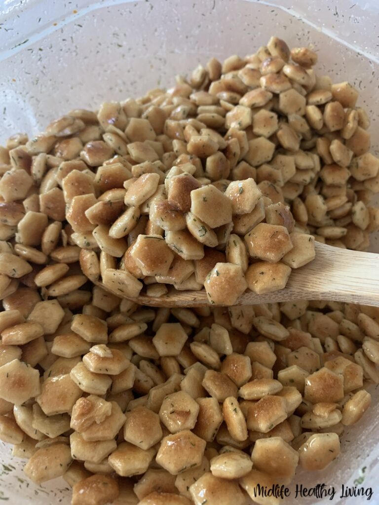 No Bake Ranch Oyster Crackers Recipe