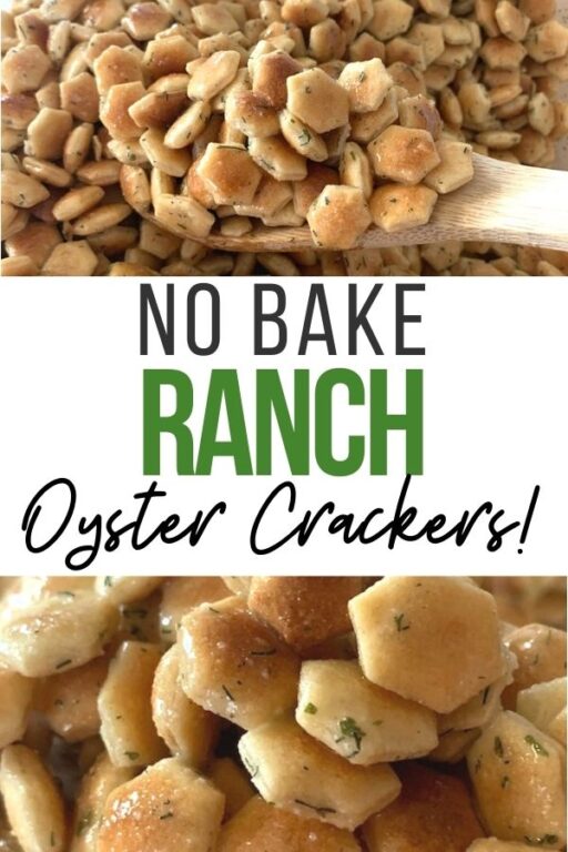 No Bake Ranch Oyster Crackers Recipe