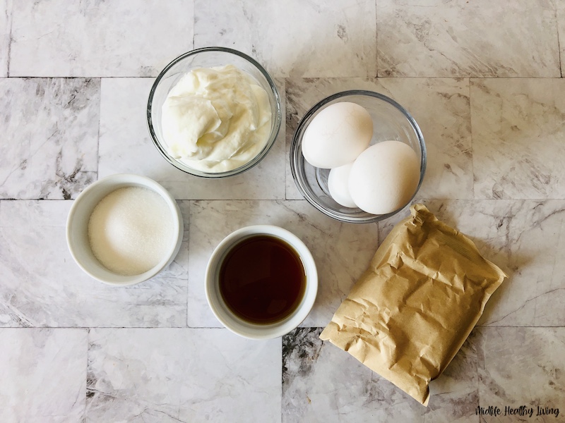 ingredients for weight watchers cheesecake recipe