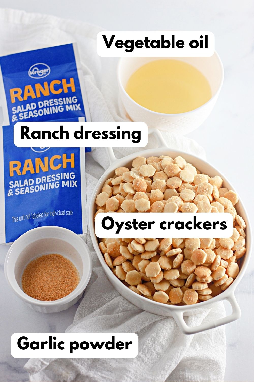 no bake ranch oyster crackers recipe ingredients