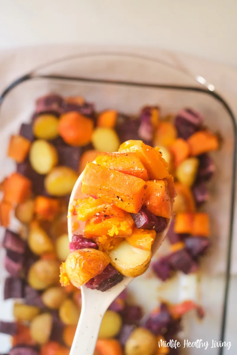 finished weight watchers roasted sweet potatoes