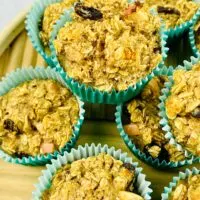 Weight Watchers Apple Muffins in a pile