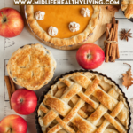 Pin showing the title WW Thanksgiving Dessert Recipes