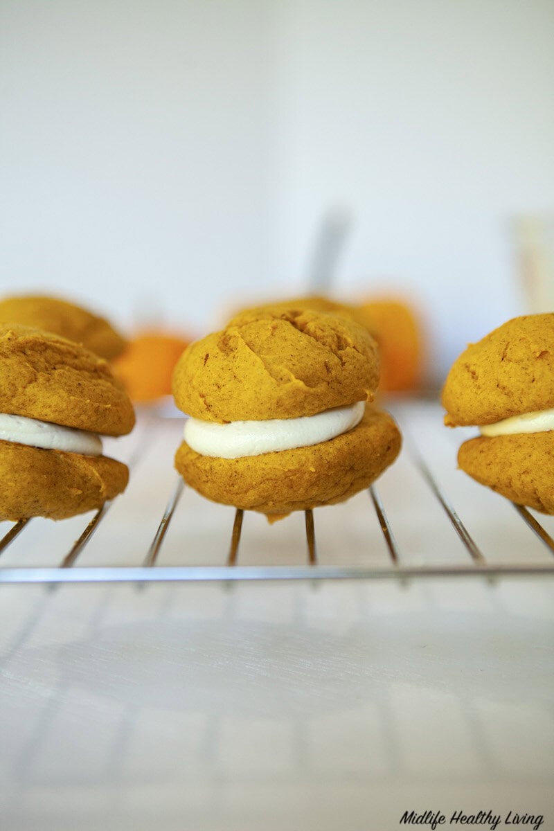 finished whoopie pies