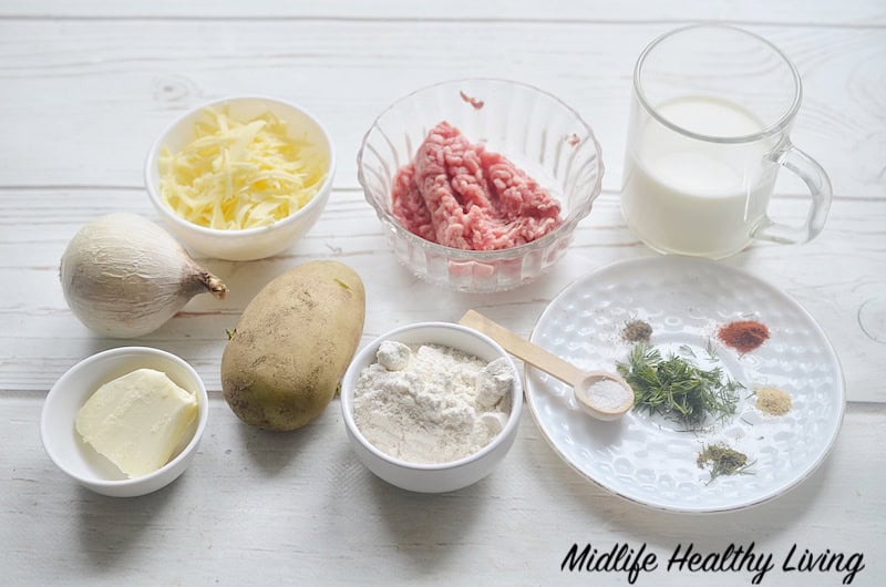 ingredients ready to prep