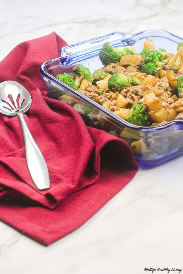 Ground Turkey Potato Skillet