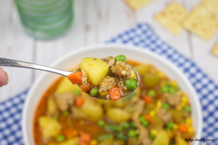 Ground Turkey Vegetable Soup