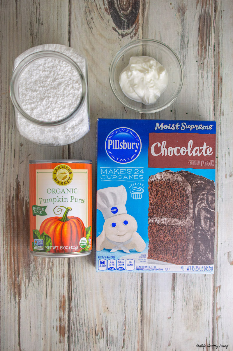 ingredients needed to make weight watchers pumpkin cake