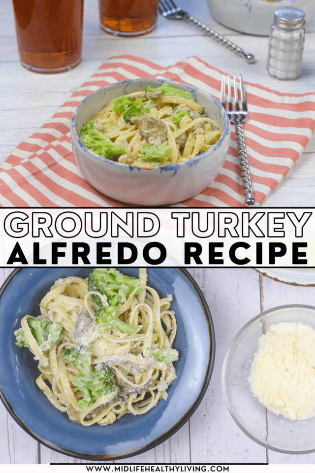 Ground Turkey Alfredo