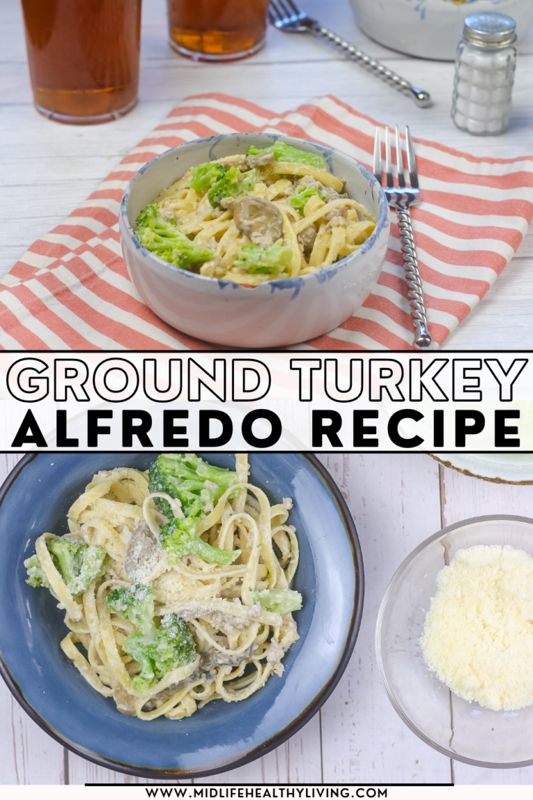 Ground Turkey Alfredo
