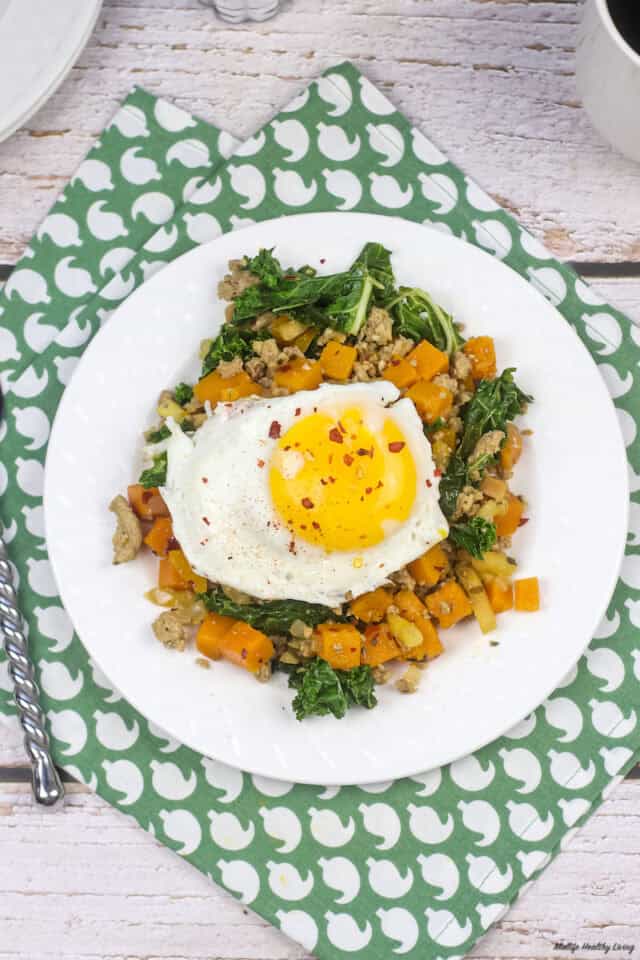 Ground Turkey Hash