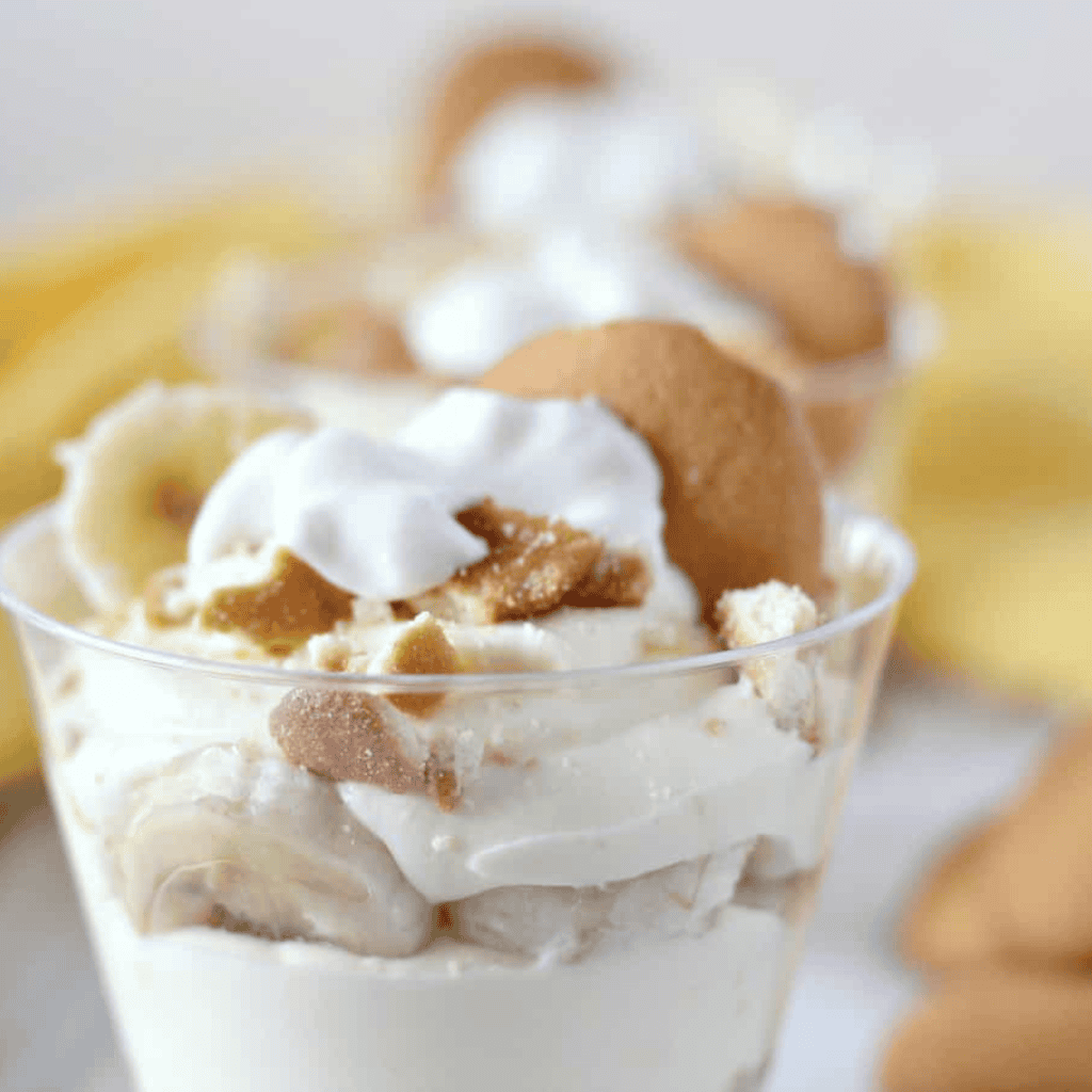 healthy banana recipes finished banana pudding