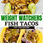 weight watchers friendly fish tacos with seasoning