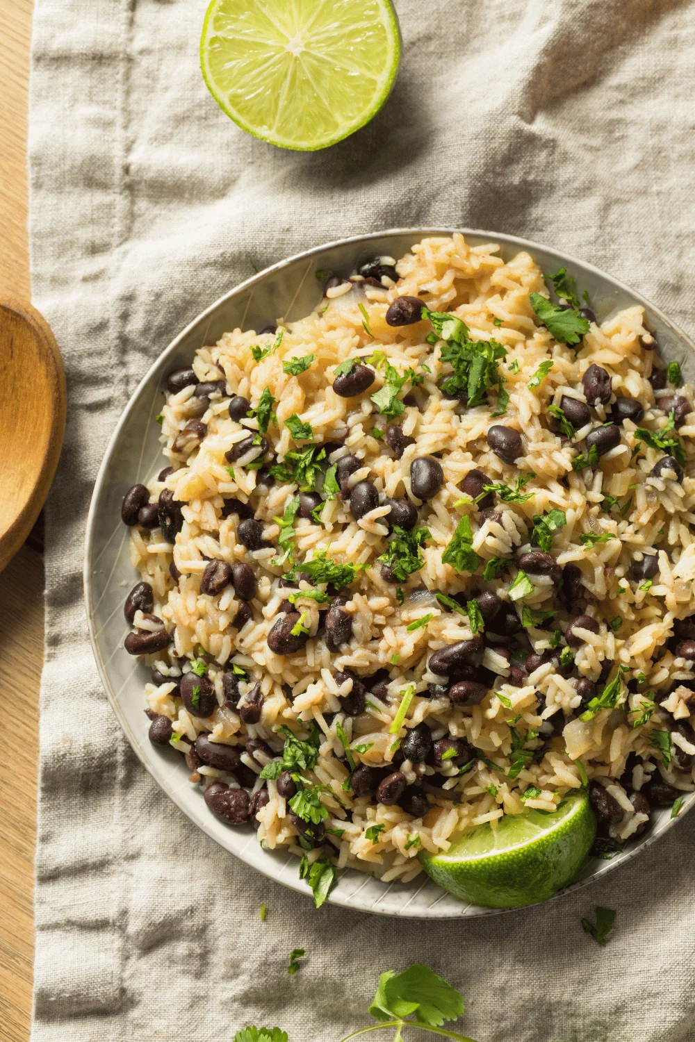 black beans and citrus lime rice for side dishes for tacos